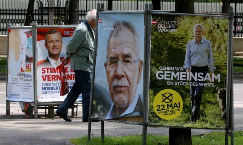 Αυστρία: Δεύτερος γύρος προεδρικών εκλογών σήμερα - Ακροδεξιός και οικολόγος, οι δύο υποψήφιοι