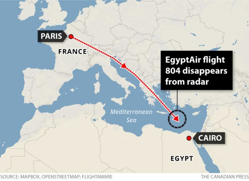 EgyptAir: Ρομποτικό υποβρύχιο αναζητά το «μαύρο κουτί» σε βάθος τριών χιλιομέτρων (Vids)