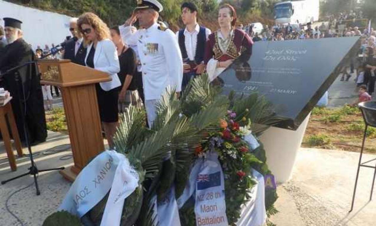 Χανιά: Μνημείο για τους Αυστραλούς και Νεοζηλανδούς που πολέμησαν στη Μάχη της Κρήτης
