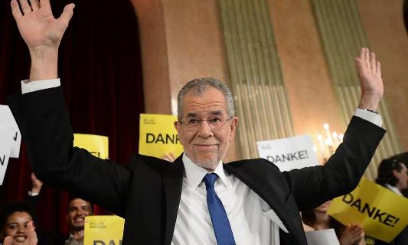 Τέλος στο εκλογικό θρίλερ στην Αυστρία: Νέος πρόεδρος ο «Πράσινος» Αλεξάντερ Βαν ντερ Μπέλεν