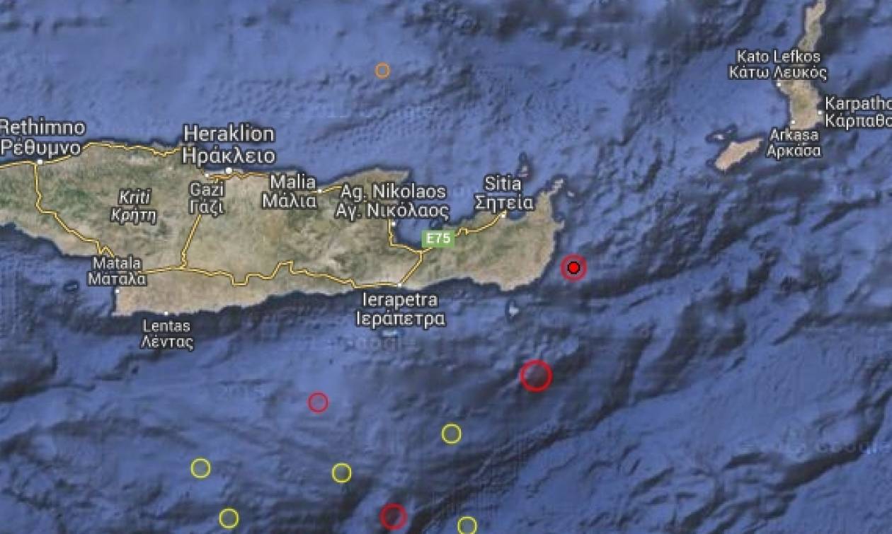 Σεισμός Κρήτη: Στο «χορό» των Ρίχτερ το νησί – Νέος σεισμός μετά τον ισχυρό των 5,5 βαθμών