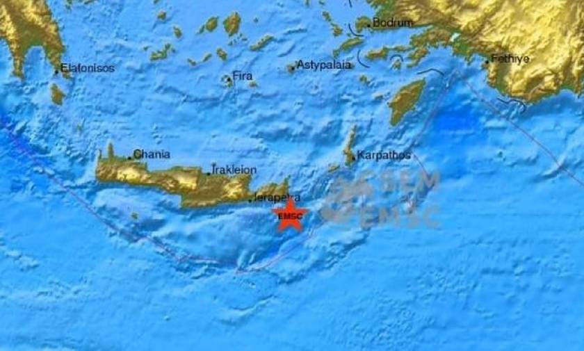 Σεισμός Κρήτη: Μέχρι τη Ρόδο κουνήθηκαν από τα Ρίχτερ