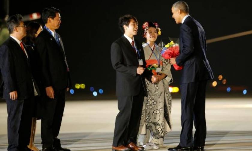 Στην Ιαπωνία ο Ομπάμα για τη Σύνοδο της G7 - Στο τραπέζι των συνομιλιών τρομοκρατία και προσφυγικό