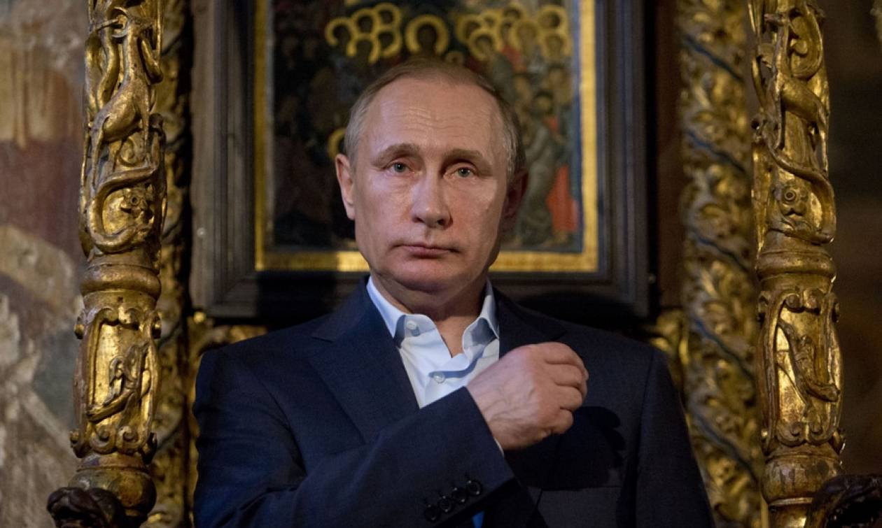Σε κλίμα κατάνυξης η επίσκεψη του Βλαντιμίρ Πούτιν στο Άγιον Όρος