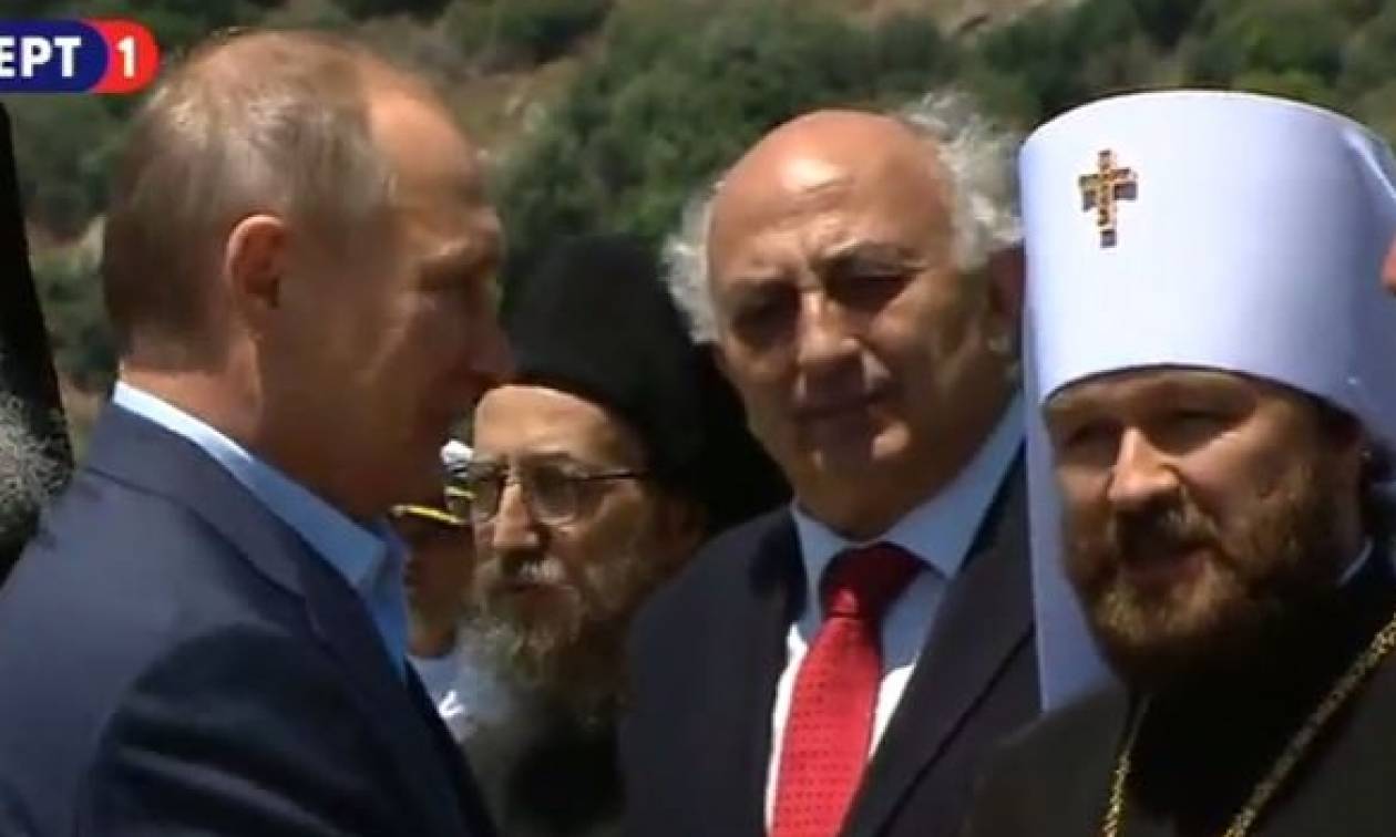 Live: Ο Βλαντίμιρ Πούτιν στο Άγιον Όρος