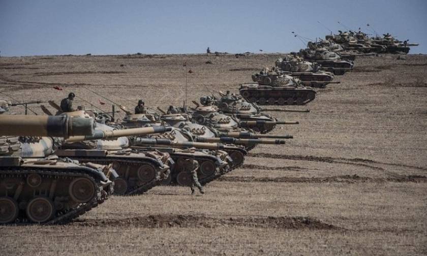 Η Τουρκία βομβαρδίζει το ISIS στη Συρία καθώς επελαύνει προς τα σύνορα (Vid)