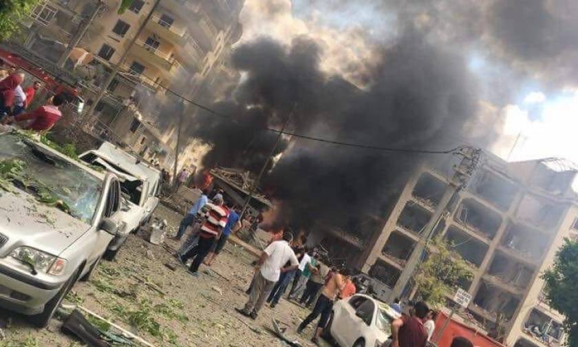 Βομβιστική επίθεση σε κτήριο Αστυνομικής Διεύθυνσης στην Τουρκία (photos+video)