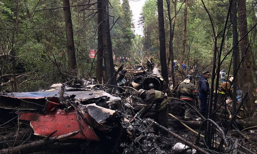 Ρωσία: Συντριβή πολεμικού αεροσκάφους στη Μόσχα – Νεκρός ο πιλότος (Vid)