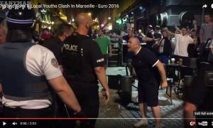 Euro 2016: «Γυαλιά-καρφιά» τα έκαναν εκατοντάδες μεθυσμένοι οπαδοί της Αγγλίας στη Γαλλία (Vids)