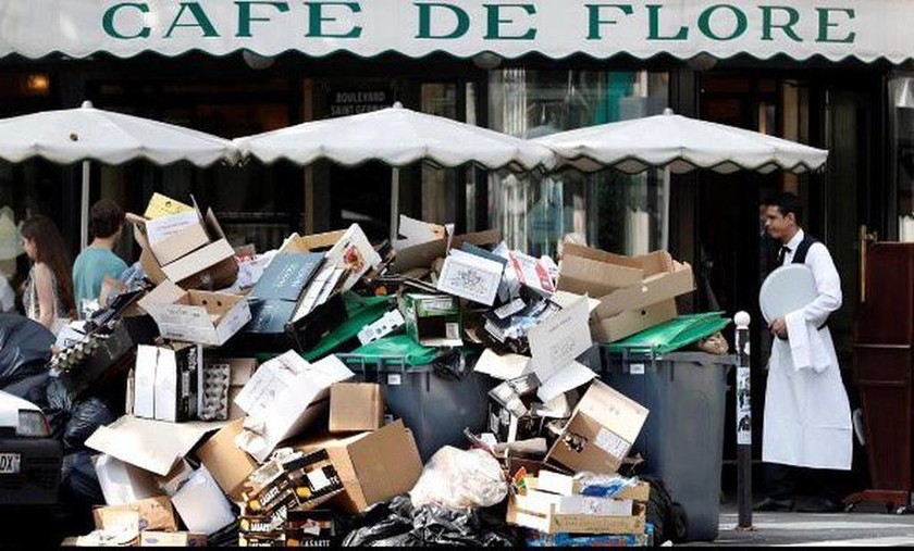 Euro 2016: Σκουπίδια, απεργίες και τρομοκρατία με φόντο τον πύργο του Άιφελ (pics)