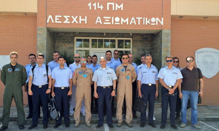 Πολεμική Αεροπορία: Επίσκεψη Σπουδαστών ΣΠΑΤ στην 114ΠΜ
