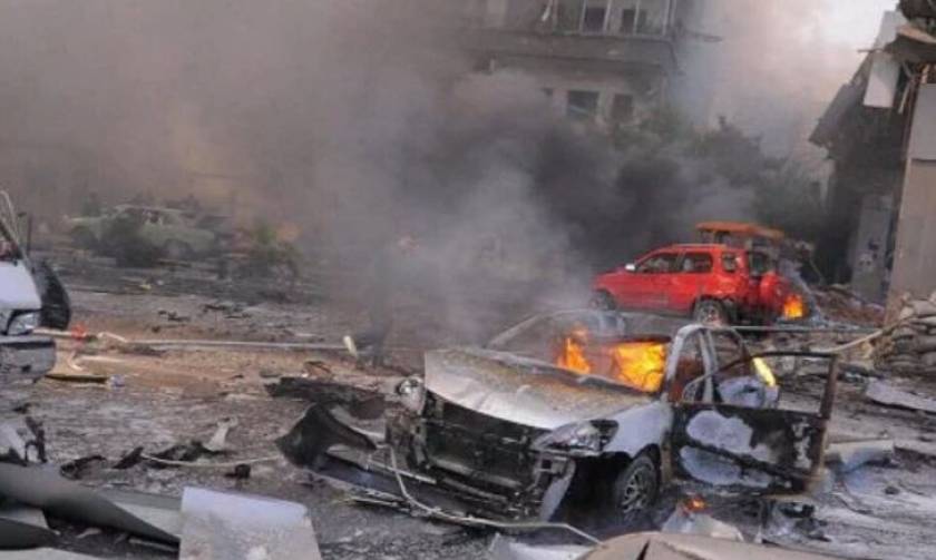 Καμικάζι σκορπά τον θάνατο στη Δαμασκό - Τουλάχιστον 20 νεκροί (pics)