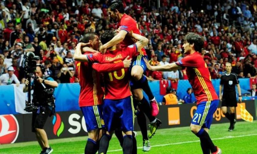 Euro 2016: Ισπανία - Τουρκία: Για πλάκα η πρωταθλήτρια Ευρώπης