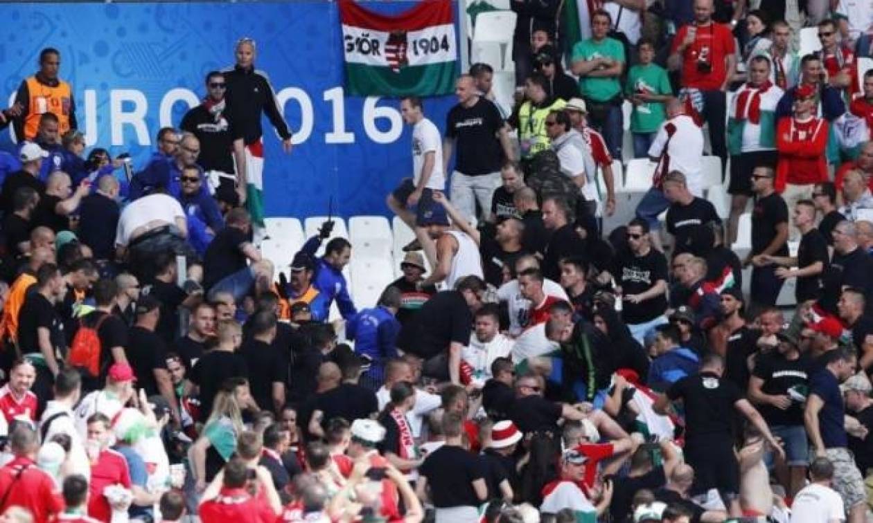 Euro 2016: Ναζιστικοί χαιρετισμοί από Ούγγρους! (photo)
