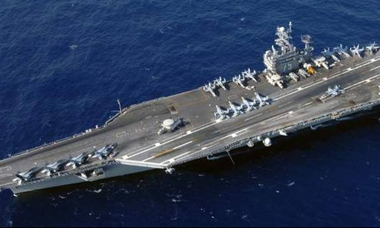 Στην Κρήτη το «τέρας» του Αμερικανικού Πολεμικού Ναυτικού – Δείτε το (video)