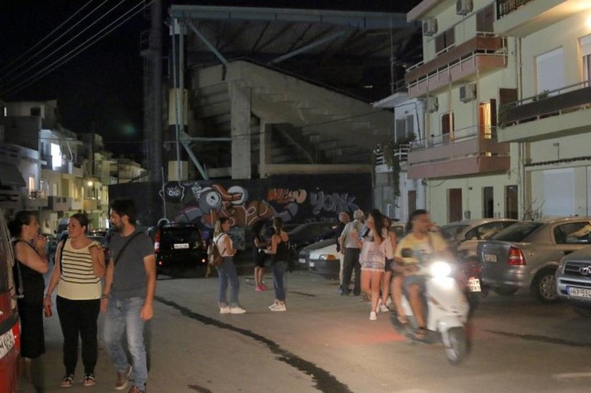 ΣΟΚ στην Κρήτη: 20χρονη έπεσε σε φωταγωγό πολυκατοικίας (pics)