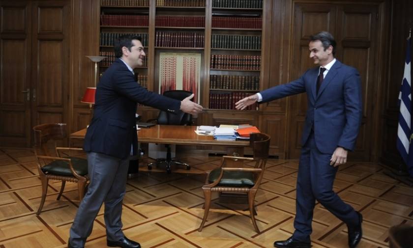 Συμφώνησαν ότι διαφωνούν Τσίπρας - Μητσοτάκης για τον εκλογικό νόμο