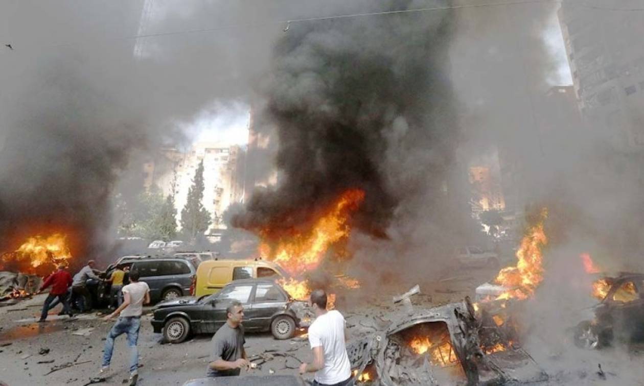 Bομβιστική επίθεση στον Λίβανο: Άμαχοι και στρατιώτες ανάμεσα στους νεκρούς (Vid)