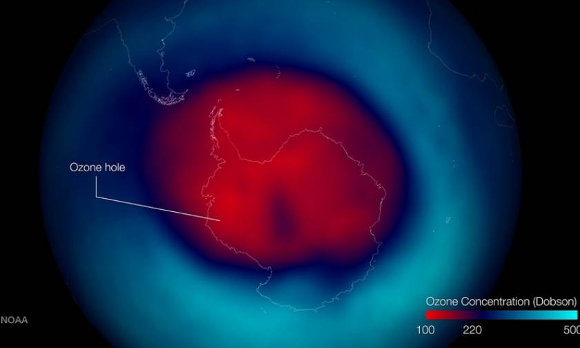 Ανακοίνωση - έκπληξη από τους επιστήμονες: Η τρύπα του όζοντος έχει αρχίσει να συρρικνώνεται!