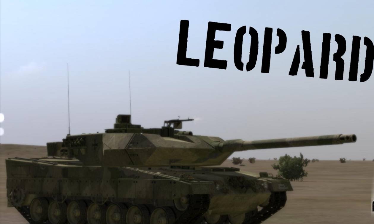 Ο στρατός παρέλαβε βλήματα για άρματα LEOPARD 2