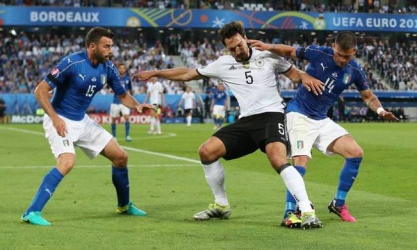 Γερμανία - Ιταλία 1-1 (6-5 πεν.): Στα ημιτελικά τα τυχερά «Πάντσερ»