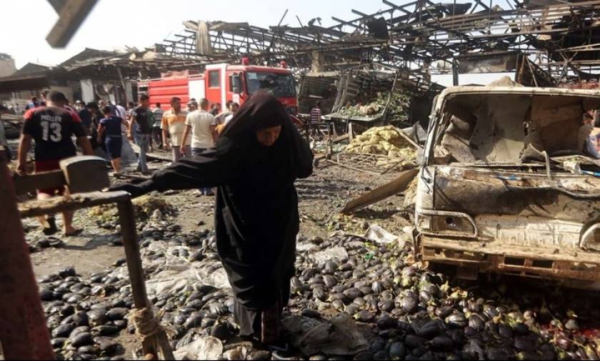 Οργή στη Βαγδάτη μετά το μακελειό με 200 νεκρούς την ευθύνη για το οποίο ανέλαβε το ΙΚ