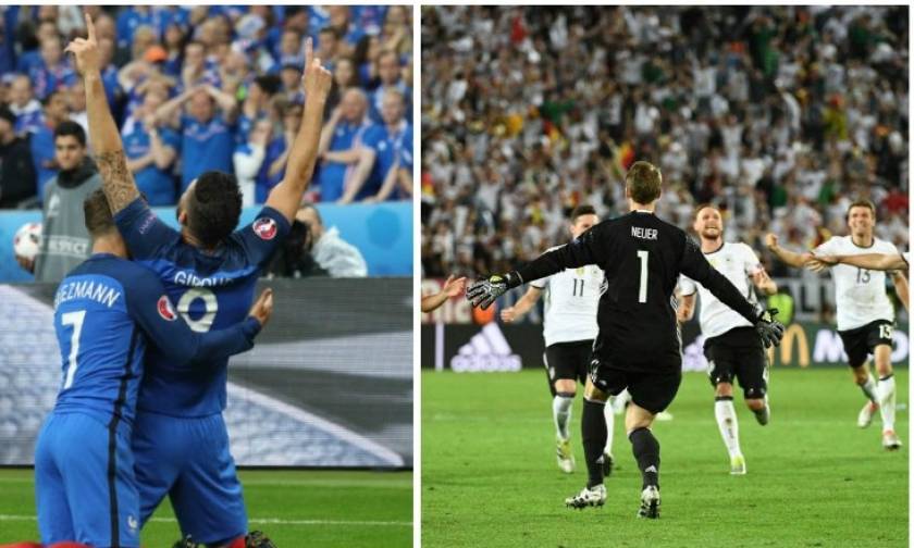 Euro 2016: Γαλλογερμανική «μάχη» με φόντο τον τελικό