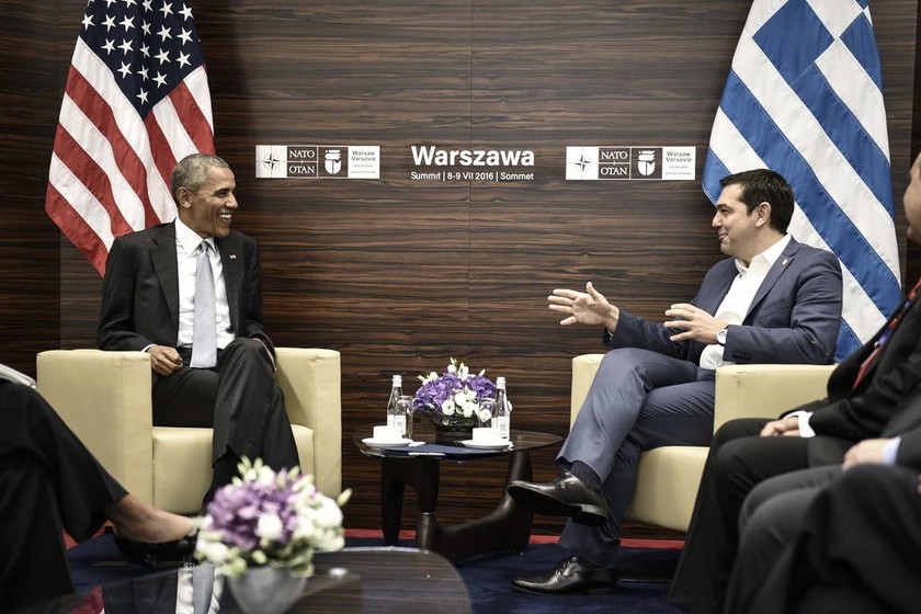 Το tweet του Τσίπρα για τη συνάντησή του με τον Ομπάμα (pics)