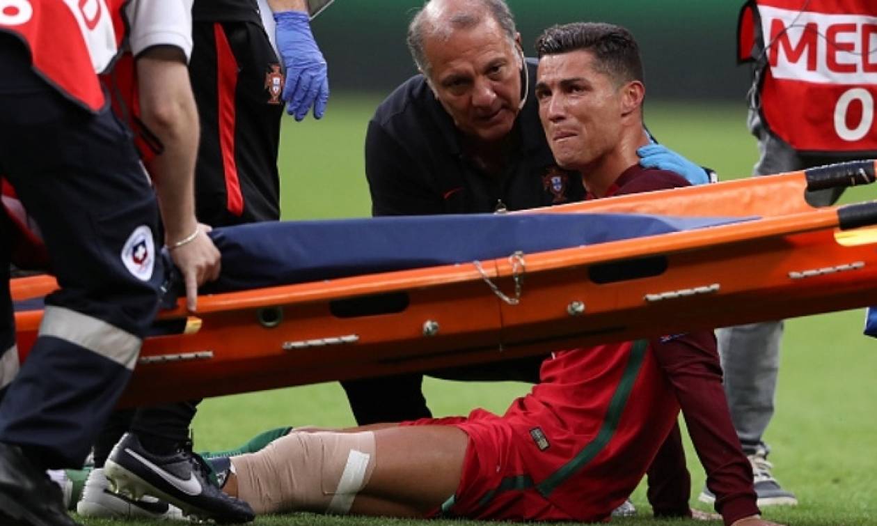 Τελικός Euro 2016: Το συγκλονιστικό κλάμα του Κριστιάνο Ρονάλντο (vid)