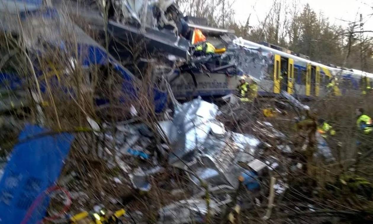 Σύγκρουση τρένων: Το τέταρτο δυστύχημα στην Ευρώπη από τις αρχές του 2016 (vid)
