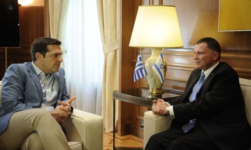 Ολοκληρώθηκε η συνάντηση του Τσίπρα με τον πρόεδρο του Κοινοβουλίου του Ισραήλ