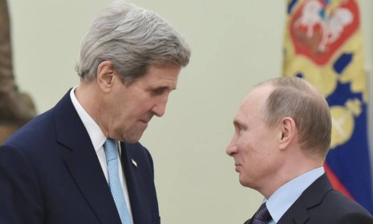 Συνάντηση Πούτιν - Κέρι για τη μάχη κατά των τζιχαντιστών στη Συρία