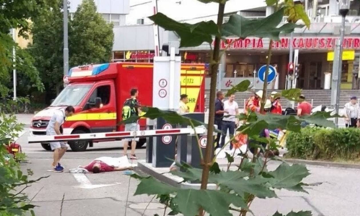 Επίθεση Μόναχο: Η στιγμή της επίθεσης στο εμπορικό κέντρο (video)