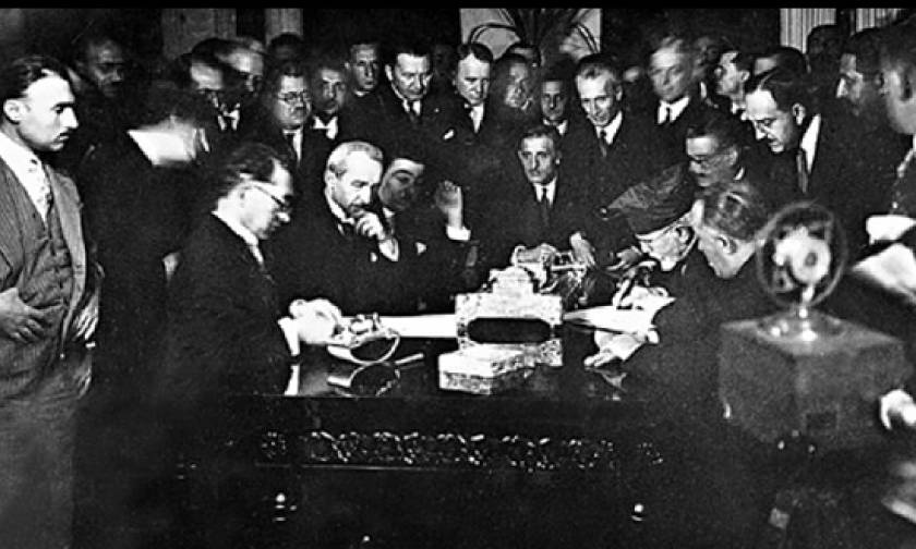 Σαν σήμερα το 1923 υπογράφηκε η Συνθήκη της Λωζάνης