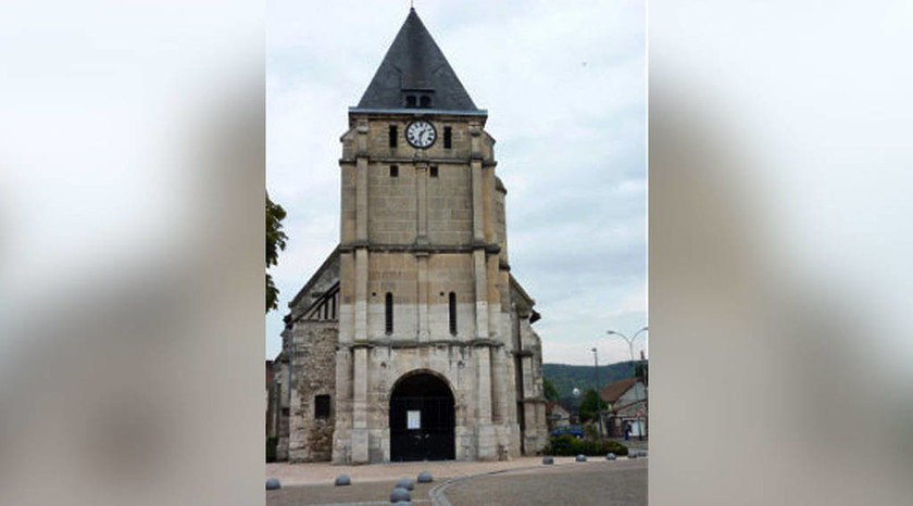 Έκτακτο - Γαλλία: Ομηρεία σε εκκλησία της Νορμανδίας από άνδρες οπλισμένους με μαχαίρια
