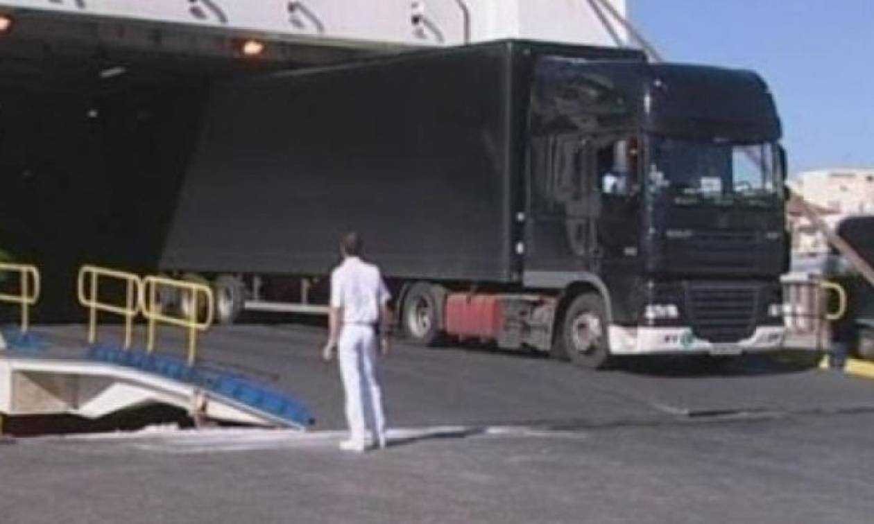 Κρήτη: Φορτηγό με επικίνδυνα τοξικά ταξίδεψε με πλοίο της γραμμής!