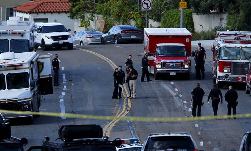 ΗΠΑ: Ένας αστυνομικός νεκρός και ένας τραυματίας από πυροβολισμούς στο Σαν Ντιέγκο (Vid)