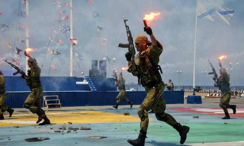 Επίδειξη δύναμης της Ρωσίας για την Ημέρα του Πολεμικού Ναυτικού