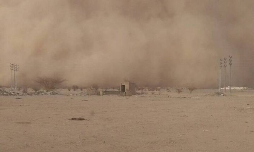 Απίστευτη φωτογραφία: Αμμοθύελλα καλύπτει το Κουβέιτ (pic)