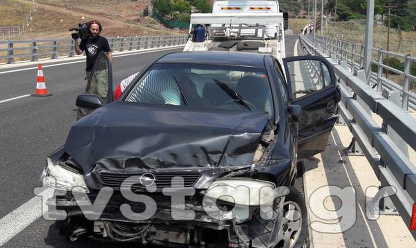 Τροχαίο με τρεις τραυματίες στην Εθνική Οδό Αθηνών – Θεσσαλονίκης