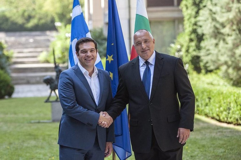 Συνάντηση Τσίπρα με τον Βούλγαρο πρωθυπουργό Μπορίσοφ (pics)