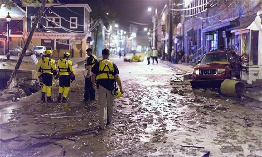 ΗΠΑ: Δύο νεκροί από τις σφοδρές βροχοπτώσεις στο Μέριλαντ (pics+vid)