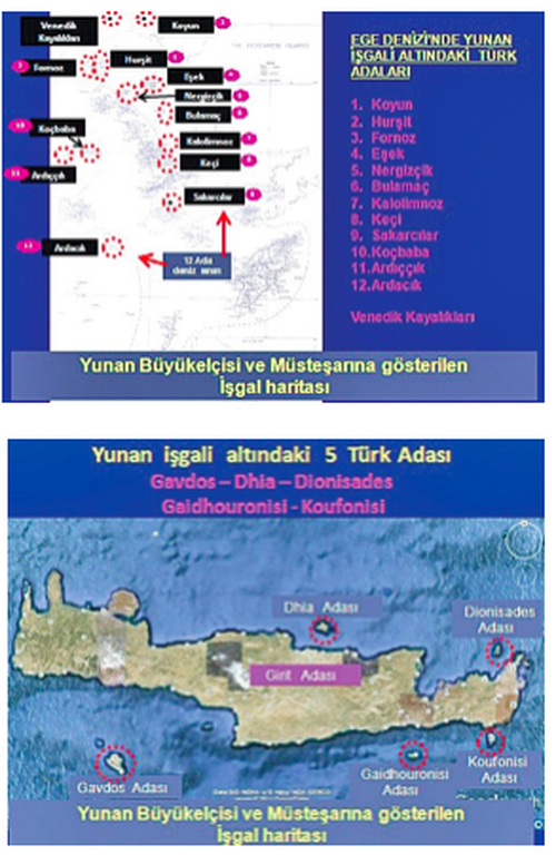 Νέα τουρκική πρόκληση: «Η Ελλάδα κατέχει παράνομα νησιά» (pics)