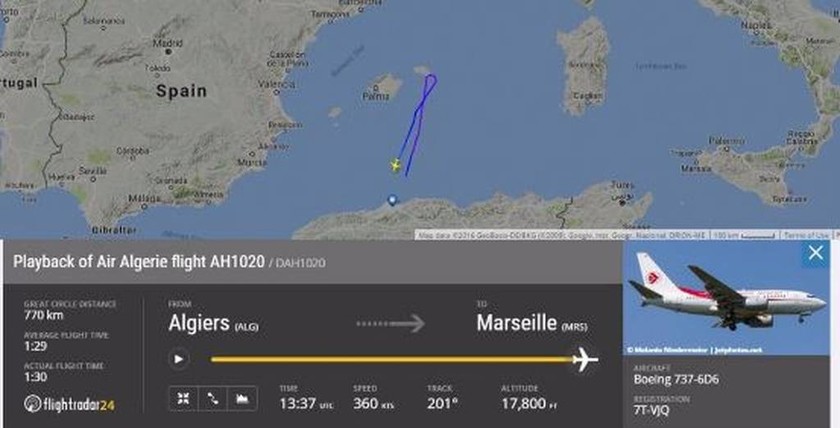 Θρίλερ στον αέρα! Εξαφανίστηκε Boeing της Air Algerie αφού εξέπεμψε σήμα κινδύνου