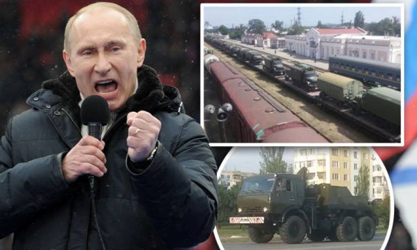 Συναγερμός στη Ρωσία: Ο Πούτιν κατεβάζει στρατό στα σύνορα της Κριμαίας – Φόβοι για εισβολή (Vid)