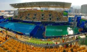 Ρίο 2016: Γιατί έγινε πράσινο το νερό της πισίνας - Λύθηκε το μυστήριο!