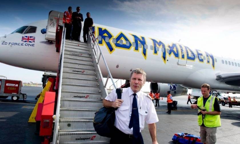 Air Djibouti: Ξανά στον αέρα με πιλότο τον τραγουδιστή των Iron Maiden Μπρους Ντίκινσον (Vid)