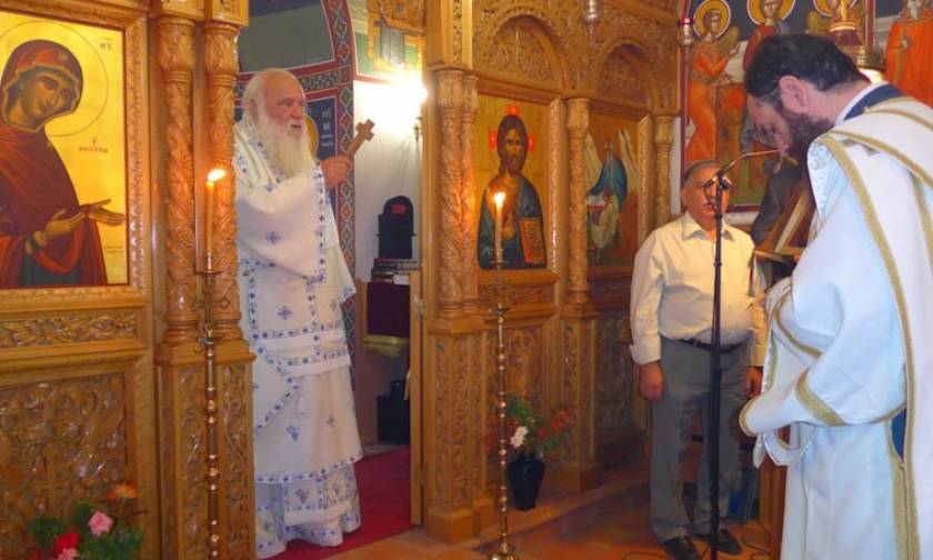 Δεκαπενταύγουστος: Ο Αρχιεπίσκοπος Ιερώνυμος στη Μονή Αγίων Θεοδώρων στη Ζάλτσα Βοιωτίας