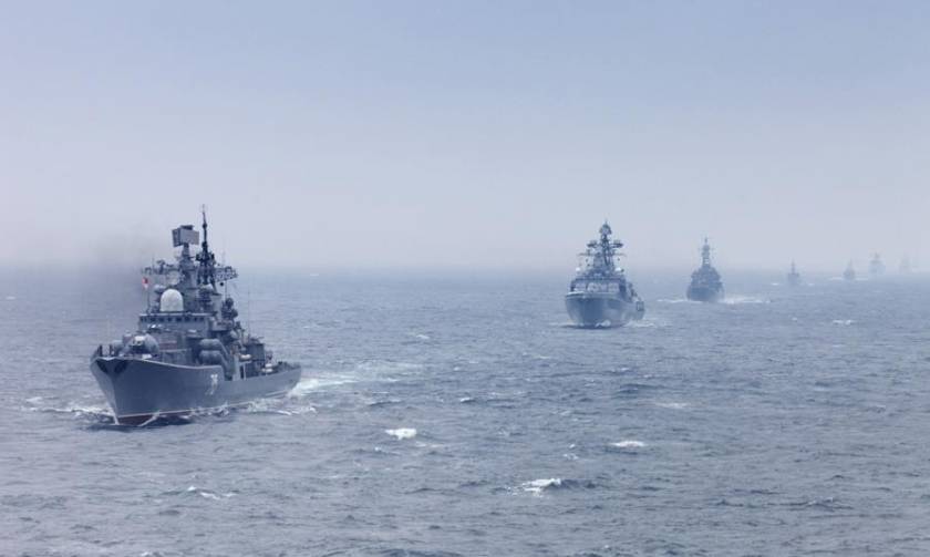 Στην Ανατολική Μεσόγειο για γυμνάσια ο ρωσικός στόλος