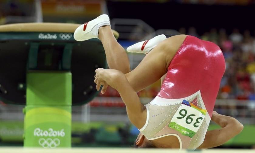 Ολυμπιακοί Αγώνες 2016: Επιχείρησε το «άλμα του θανάτου» και την γλίτωσε παρά τρίχα